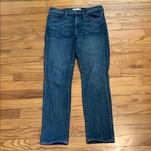Madewell Jeans, Slim High Rise Boyjean, 26 petite